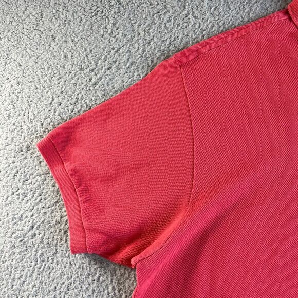 Lacoste Polo Shirt Mens Extra Large 6 Pink‎ Pique Peruvian Cotton Golf Devanlay - Picture 7 of 13
